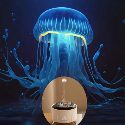 diffuser with jellyfish, mist and fire effect.
