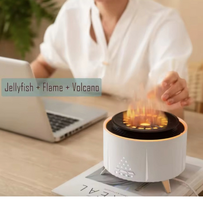 diffuser with jellyfish, mist and fire effect.